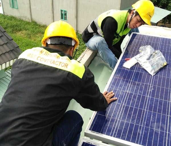 c khuê hình-min Điện mặt trời hòa lưới 3KWP