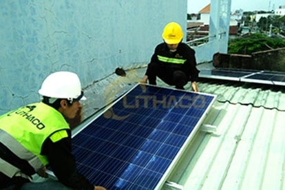 Điện mặt trời hòa lưới 3 kWp