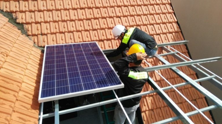 Điện mặt trời hòa lưới 7.5 kWp 2 Điện mặt trời hòa lưới 7.5 kWp