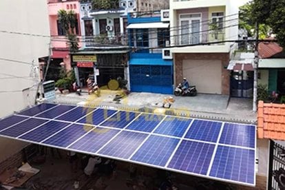 Điện mặt trời hòa lưới 7.5 kWp