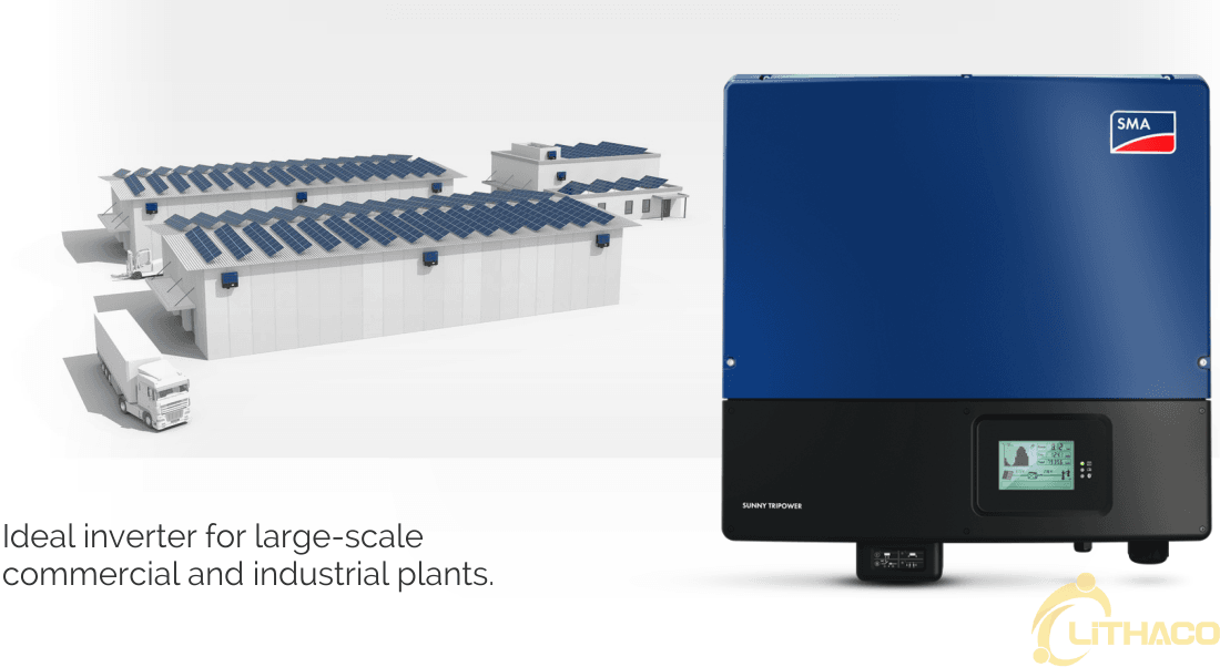 Bộ hòa lưới điện mặt trời SMA – Đức 25k -3P Bộ hòa lưới SMA – Đức 25k -3P