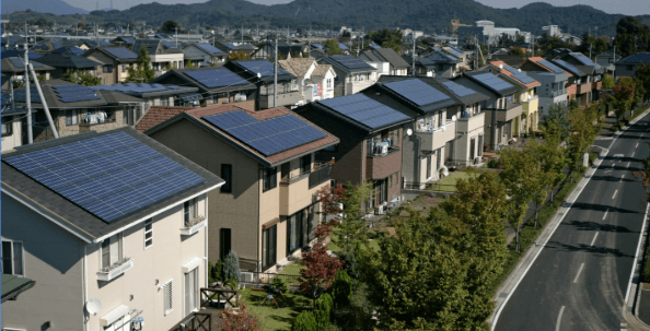 Phát triển điện mặt trời áp mái_Kinh nghiệm của Nhật Bản