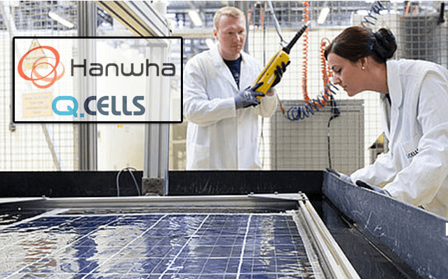 qcells factory Tấm Pin mặt trời Hanwha Qcells