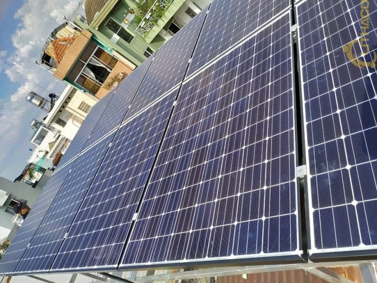 Điện mặt trời nối lưới 3.25 kWp