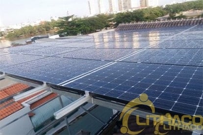điện năng lượng mặt trời nối lưới 10.40 kWp Điện mặt trời nối lưới 10.40 kWp