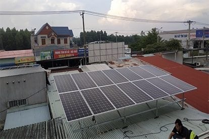 Điện mặt trời nối lưới 5.18 kWp