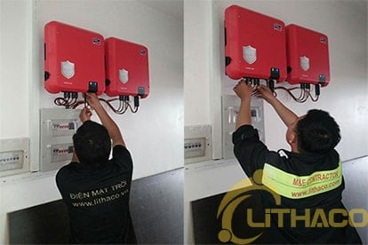 năng lượng mặt trời nối lưới công suất 10.08 kWp Điện mặt trời nối lưới 10.08 kWp