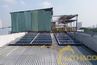 Lắp đặt điện năng lượng mặt trời nối lưới Điện mặt trời nối lưới 5.13 kwp