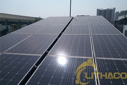 Lắp đặt điện năng lượng mặt trời nối lưới Điện mặt trời nối lưới 4.14Kwp