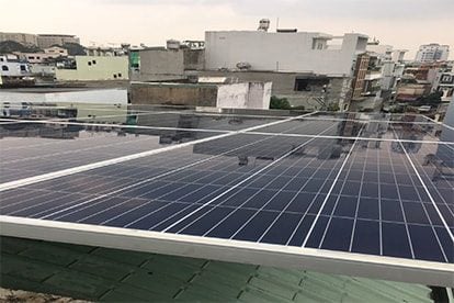 Điện mặt trời nối lưới 4.44 kWp