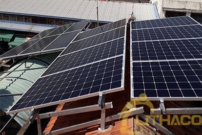 Lắp điện năng lượng mặt trời nối lưới công suất 5.18 kWp – 1P _QCELLS Điện mặt trời nối lưới 5.18 kWp