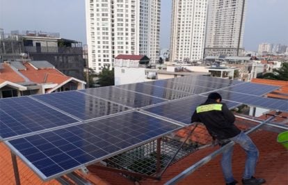 Điện mặt trời 4KWp cho nhà có hóa đơn tiền điện từ 1 triệu đến 2 triệu