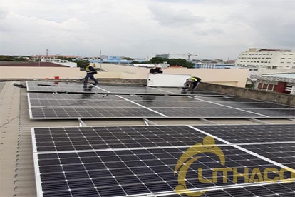 Điện mặt trời nối lưới 3.105 kWp