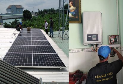 Điện mặt trời nối lưới 3.1 kWp