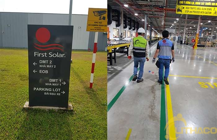 LITHACO tham quan nhà máy sản xuất pin mặt trời First Solar Ở Việt Nam