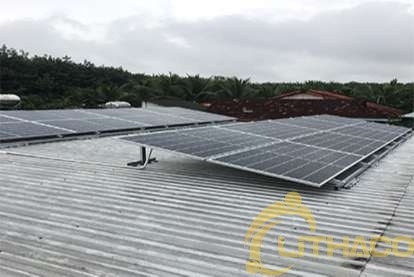 Điện mặt trời nối lưới 6.4 kWp