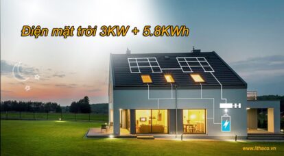 Điện mặt trời mái nhà 3KW với pin tích năng 5.8KWh – giải pháp của LITHACO 29 Điện mặt trời mái nhà 3KW với pin tích năng 5.8KWh – giải pháp của LITHACO