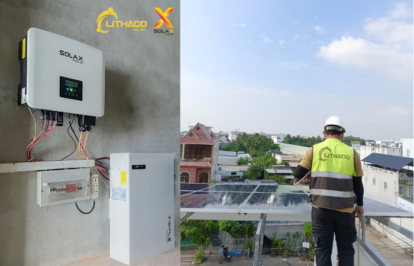 Điện mặt trời có Pin lưu trữ 6.6KWP/5.8KWH