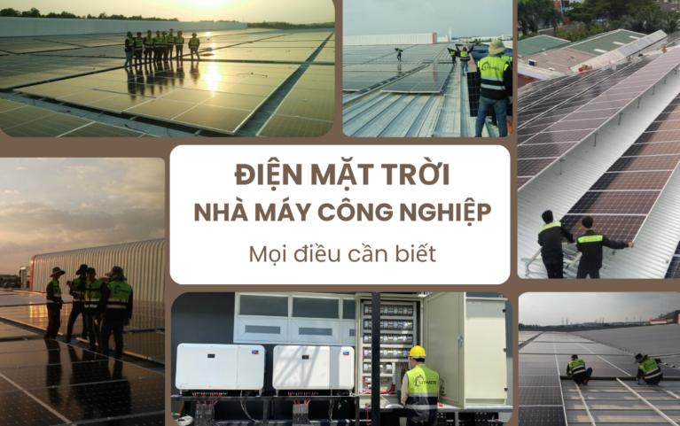 Điện mặt trời cho Nhà máy công nghiệp – Mọi điều bạn cần biết