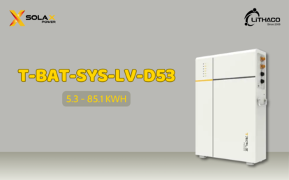 Pin lưu trữ năng lượng SolaX Power T-BAT-SYS-LV D53