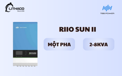 Giới thiệu Inverter Hybrid RIIO SUN II của TBB