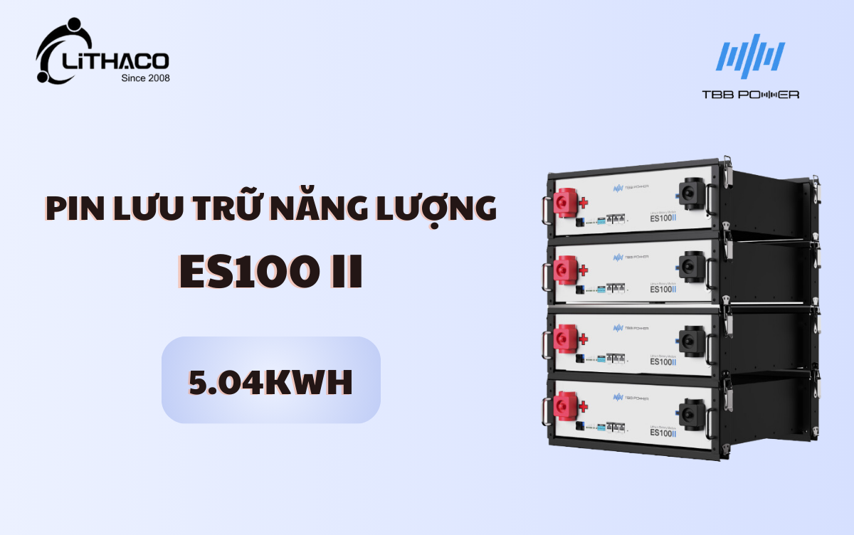 Đánh giá pin lưu trữ năng lượng ES100 II của TBB 1