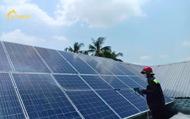 Điện mặt trời có lưu trữ 6kW và pin 10.6 kWh - Cho ngôi nhà có hoá đơn 2,5 triệu đồng mỗi tháng