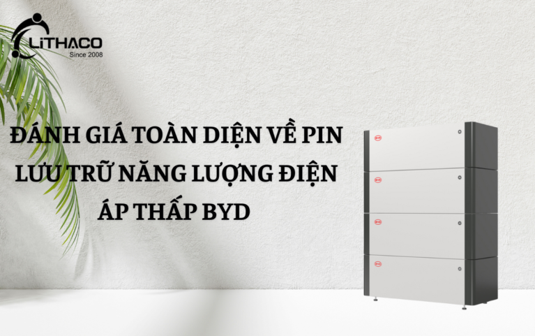 Đánh giá toàn diện về pin lưu trữ năng lượng điện áp thấp BYD Battery Box LV5.0+