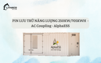 Pin lưu trữ năng lượng 250KW/705KWH  – AC Coupling | AlphaESS