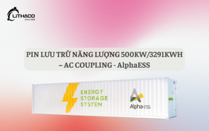 Pin lưu trữ năng lượng 500KW/3291KWH – AC COUPLING | AlphaESS