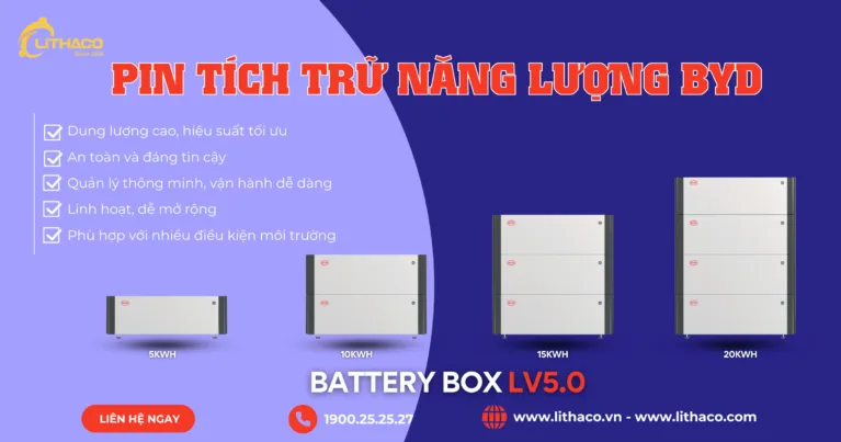 Nên Chọn Dung Lượng Pin Lưu Trữ Năng Lượng Bao Nhiêu Cho Gia Đình?​