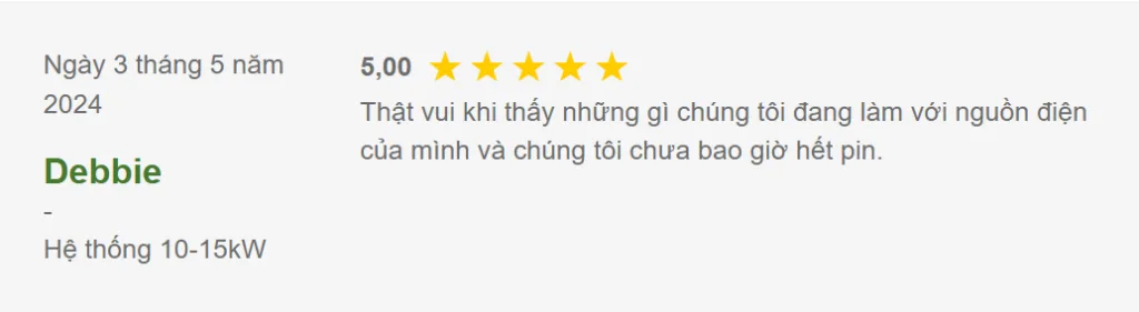 Giải thích về Chương trình Pin Mặt trời Nam Úc