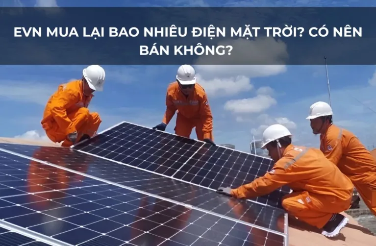 EVN Mua Lại Bao Nhiêu Điện Mặt Trời? Có Nên Bán Không?