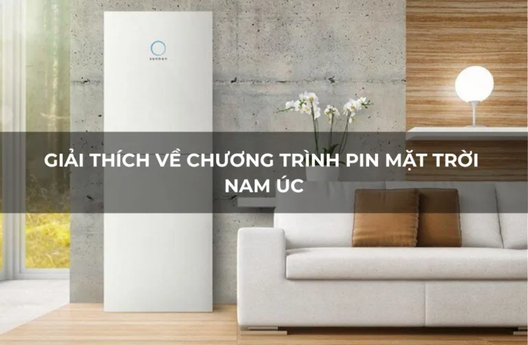 Giải thích về Chương trình Pin Mặt trời Nam Úc