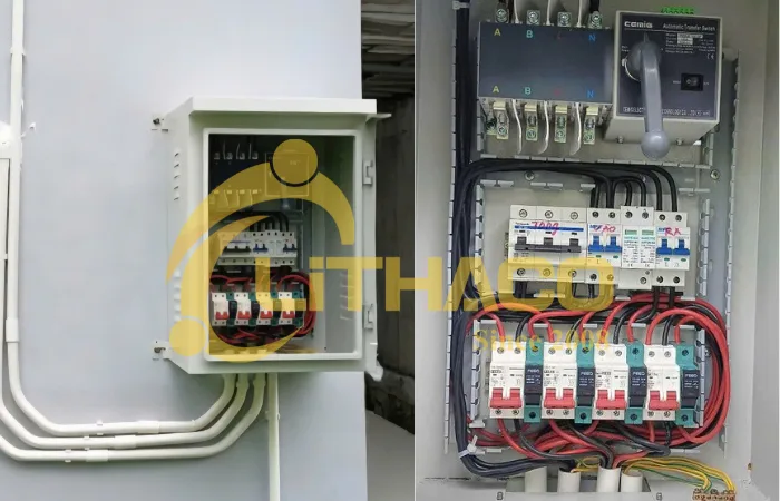 Điện mặt trời 15kWp + Lưu trữ 14,34kWh ở Đồng Tháp