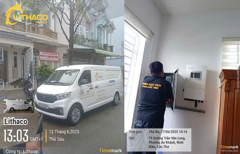 Phòng khám Bác Sỹ Triệu lắp điện mặt trời có Pin lưu trữ — Không lo cúp điện, tiết kiệm mỗi tháng