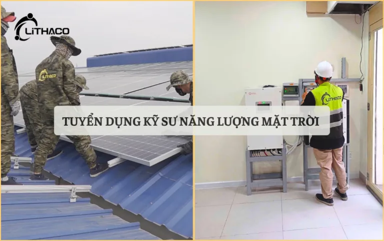 TUYỂN DỤNG KỸ SƯ NĂNG LƯỢNG MẶT TRỜI 2025