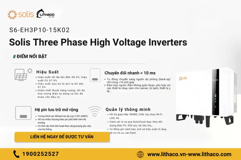 Đánh giá về biến tần Solis S6-EH3P10K2-H