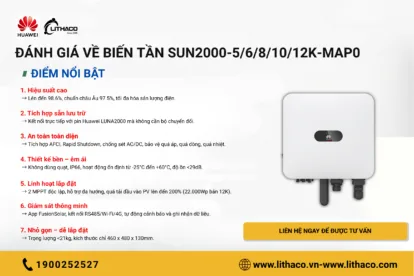 Đánh giá về biến tần SUN2000-5/6/8/10/12K-MAP0