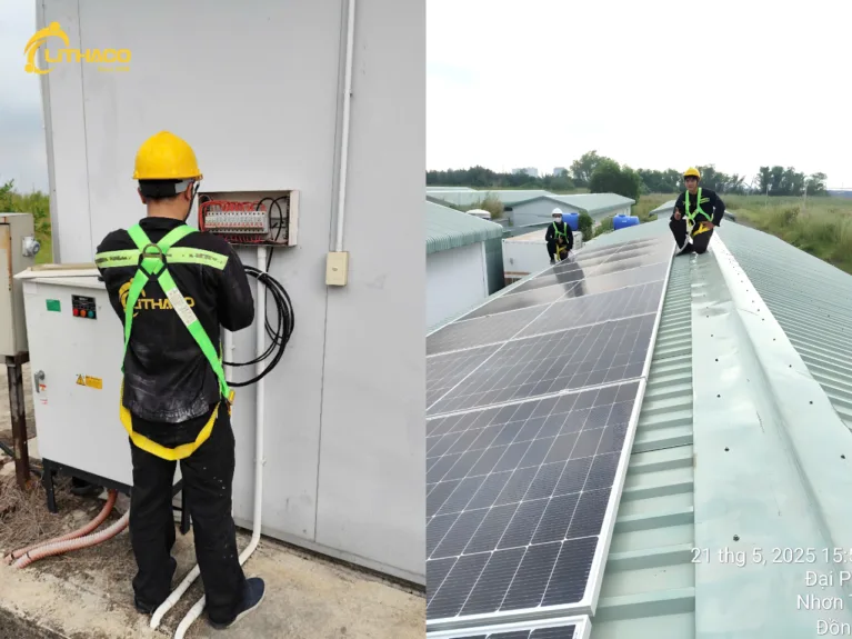 Lắp đặt hoàn thiện hệ thống điện mặt trời có lưu trữ 10.44kWp/14.34kWh CÔNG TY CỔ PHẦN CÁT CAM VIỆT NAM 1 Lắp đặt hoàn thiện hệ thống điện mặt trời có lưu trữ 10.44kWp/14.34kWh CÔNG TY CỔ PHẦN CÁT CAM VIỆT NAM