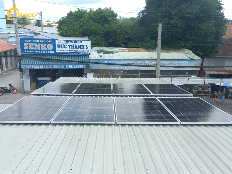 Lắp hoàn thiện hệ thống điện mặt trời có lưu trữ 4.6kWp/5.12kWh Anh Khiển tại Hóc Môn, HCM 1 Lắp hoàn thiện hệ thống điện mặt trời có lưu trữ 4.6kWp/5.12kWh Anh Khiển tại Hóc Môn, HCM