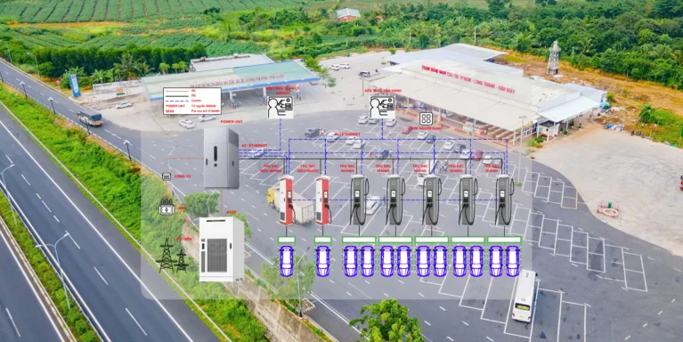 Giải pháp điện mặt trời cho trạm sạc cao tốc: Xu hướng tất yếu của hạ tầng giao thông xanh