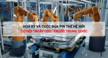 Hoa Kỳ và cuộc đua pin thế hệ mới: Cơ hội “nhảy cóc” trước Trung Quốc