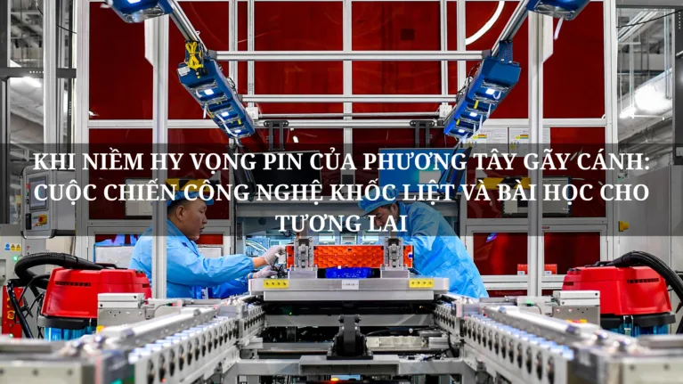 Khi niềm hy vọng pin của phương Tây gãy cánh: Cuộc chiến công nghệ khốc liệt và bài học cho tương lai