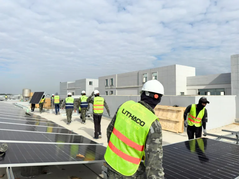 DỰ ÁN ĐIỆN MẶT TRỜI MÁI NHÀ 5,3 MWp – NHÀ MÁY TIMBERLAND