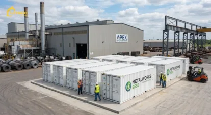 BESS cho ngành xi măng & thép – Giảm phụ tải đỉnh và nâng cao hiệu quả sản xuất