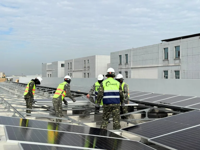 DỰ ÁN ĐIỆN MẶT TRỜI MÁI NHÀ 5,3 MWp – NHÀ MÁY TIMBERLAND