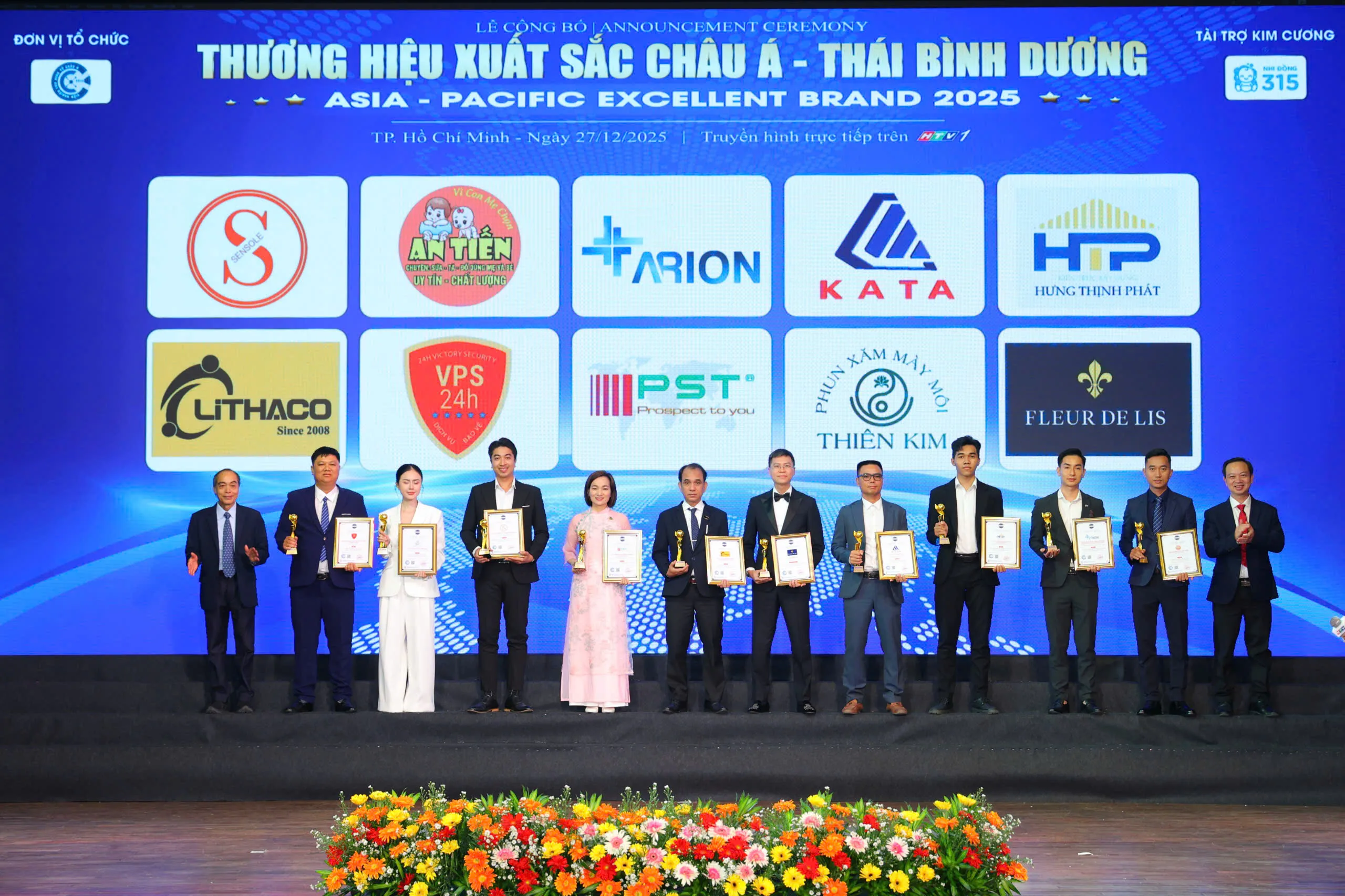 LITHACO ĐƯỢC VINH DANH “THƯƠNG HIỆU XUẤT SẮC CHÂU Á – THÁI BÌNH DƯƠNG 2025”