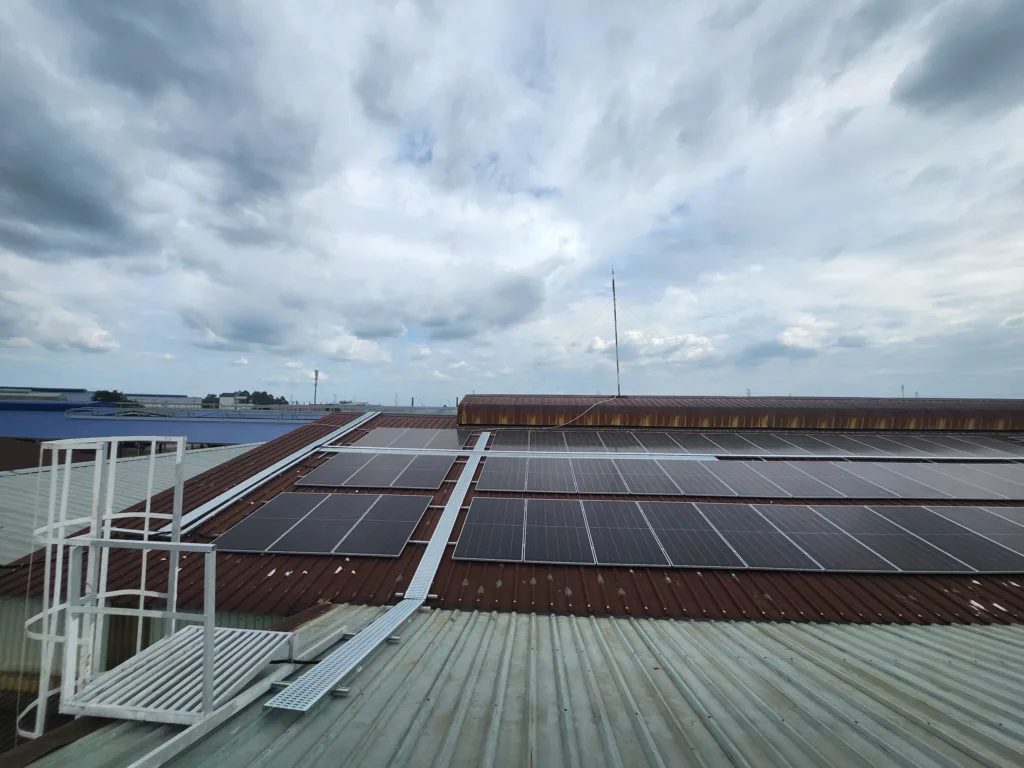 Điện mặt trời nhà máy dệt Hưng Lộc Phát | Giải pháp ESG