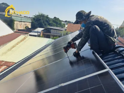LITHACO hoàn thiện hệ thống điện mặt trời có lưu trữ 14.04kWp/15kWh – 1 pha cho anh Tùng tại Tây Ninh